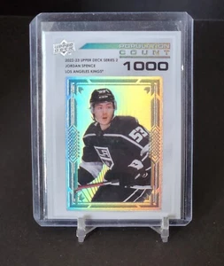 2022-23 Upper Deck Series 2 Population Count 1000 #PC-36 Jordan Spence - Picture 1 of 2
