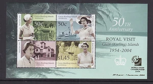  COCOS KEELING 2004 SHEETLET OVPR SINGAPORE.  ****MUH**** - Picture 1 of 1