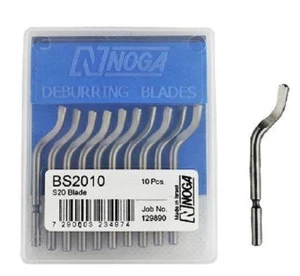 50pcs NOGA BS2010 blades Universal rotary flexible deburring Double-sided blade - Picture 1 of 2