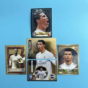 CR7 Cristiano  Ronald FIFA 365  Lot stickers collection Portugal Real Madrid X 5 - Picture 1 of 2