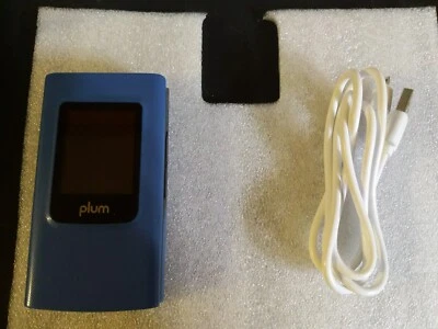 Plum Flipper 4G Volte Unlocked Flip Phone ATT T-Mobile (GSM) Blue pre-owned #89 - Image 1 of 4