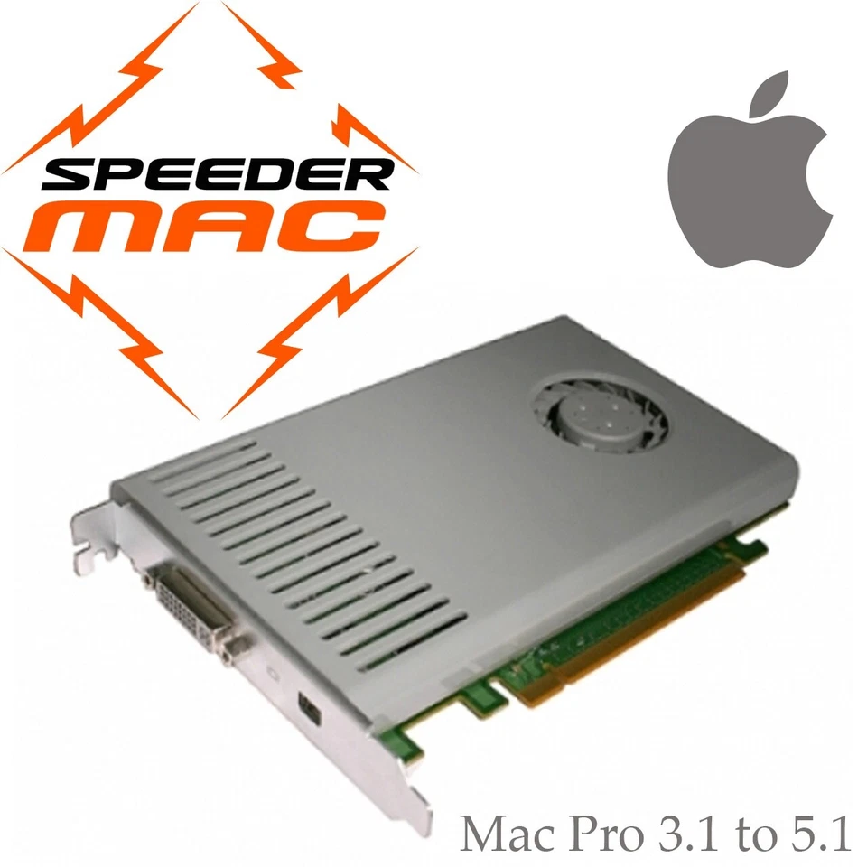  Originale Apple Nvidia GT120 512MB DDR3 DVI + MiniDP Genuine 630-9643 A1310 - Immagine 1 di 1