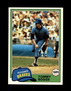 1981 Topps SET BREAK  #132 Tommy Boggs NrMT or Better