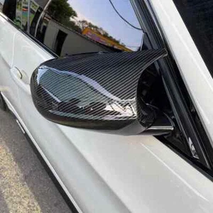 Carbon Style M3 Style Side Mirror Cover Cap Fits BMW E82 E88 2010-2013 128i 135i - Bild 1 von 13
