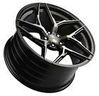 20 Stance Sf13 Dual Black Staggered Wheels For Ford Mustang S650 S550 S197