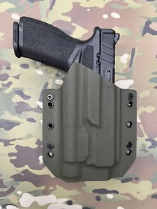 OD Green Kydex Light Bearing Holster for Springfield Echelon Streamlight TLR-1 - Picture 1 of 5