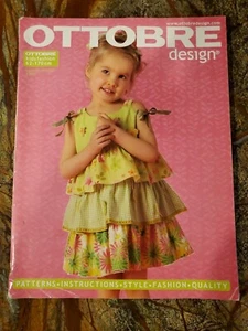 Ottobre Magazine Summer 3/2006 New and Uncut Euro Sewing Patterns - Picture 1 of 5