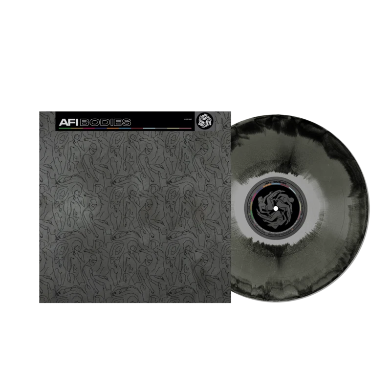 AFI - Bodies 2021 Canadian Silver Black & Grey Vinyl LP New Sealed - Image 1 of 1