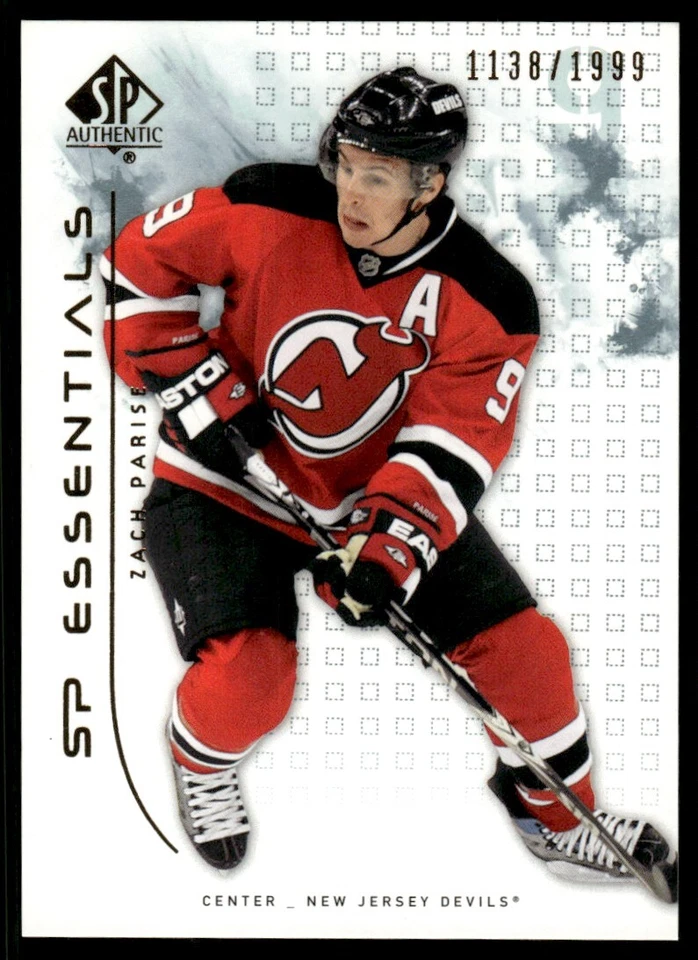 2009-10 SP Authentic Zach Parise /1999 New Jersey Devils #159 . - Image 1 of 2
