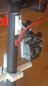 Pieza 3d Xiaomi Mijia M365 soporte GOPRO - Imagen 1 de 4