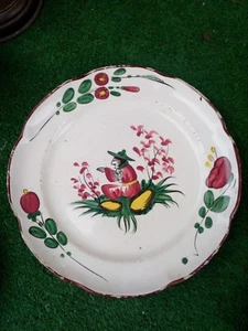 Assiette les islettes au chinois fin 18eme - Imagen 1 de 2