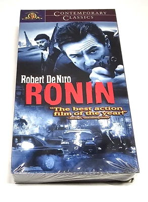 Ronin VHS 1999 Robert De Niro Brand New Sealed Watermarked - Image 1 of 4