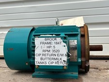 BROOK CROMPTON 3-5HP AC Motor 3520RPM