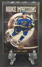 2008-09 Upper Deck Rookie Impressions T.J. (TJ) Oshie #RI11 Rookie RC
