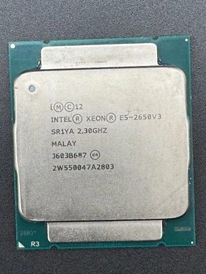 Intel Xeon E5-2650 V3 SR1YA 2.3GHz-3.0GHz 25MB 10C 20T 9.6GT/s 105W - Image 1 of 2