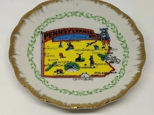 MINI Placa de Recuerdo Vintage Pennsylvania Castillo Nuevo, Lectura, Altoona... - Imagen 1 de 7