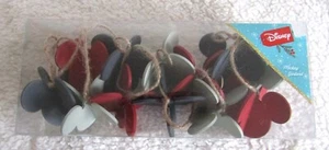 Disney Mickey Mouse Head Garland/Bunting Approx 120cm Long Brand New In Display - Picture 1 of 7