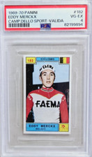 1969 Panini Campioni Dello Sport #182 Eddy Merckx Card PSA 4 POP 1 Valida GOAT