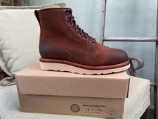 FILSON ROUGHOUT LEATHER WORKSHOP BOOTS MUD Sz 8 NWB SOLD OUT OOP Unworn 🥾