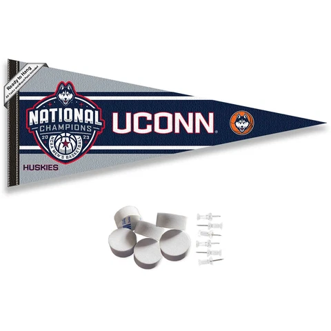 Connecticut Huskies 2023 UCONN College Basketball National Champions Wall Cover