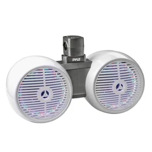 Pyle Marine Wakeboard Tower Speakers - Waterproof 6.5” Dual Subwoofer Speaker... - Picture 1 of 9