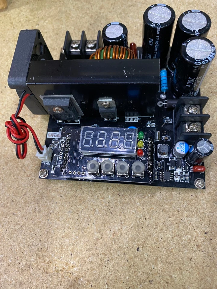 Voltage Boost Converter, DROK DC 8-60V to 10-120V 15A 900W - Image 1 of 1