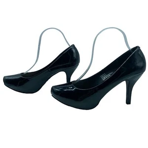 NEW in Box Madden Girl Women Glossy Black Patent GOODYW Heel Size 8.5W 8.5 Wide - Picture 1 of 11