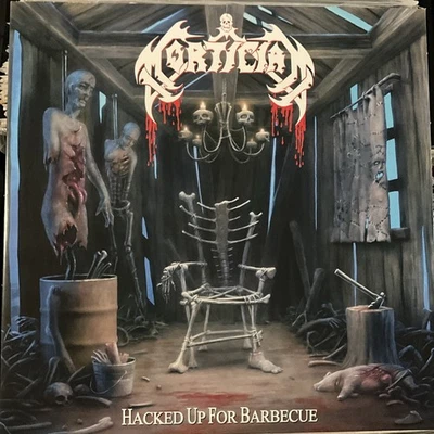 Mortician - Hacked Up for Barbecue LP 2023 Relapse RR6952 [White Splatter] NEW - Image 1 of 4
