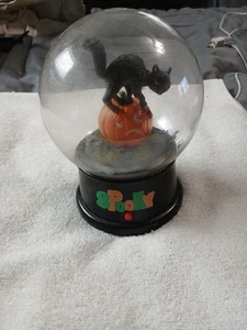VINTAGE GEMMY HALLOWEEN BALL LEUCHTET/SPIELT MUSIK - Bild 1 von 6