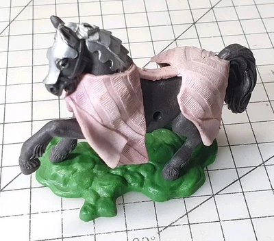 Vintage Britains Historic Series Swoppet Medieval Knight Horse & Caparison - Image 1 of 2