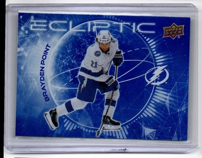2023-24 Upper Deck Ecliptic Brayden Point Tampa Bay Lightning #EC-12 - Image 1 of 2