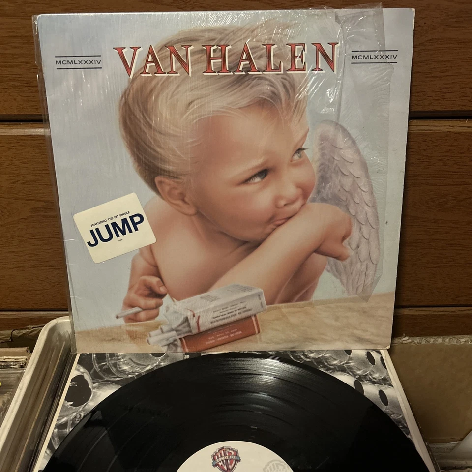 Van Halen, 1984, 12” Vinyl, 2 Hype Stickers & Shrink, Ex Jump Panama - Image 1 of 3