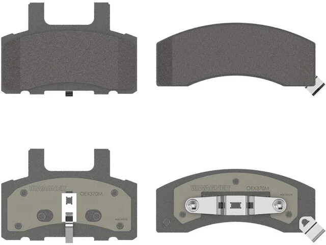 Front Brake Pad Set For 1988-2000 Chevy C3500 1989 1990 1991 1992 1993 KY832JM - Image 1 of 1