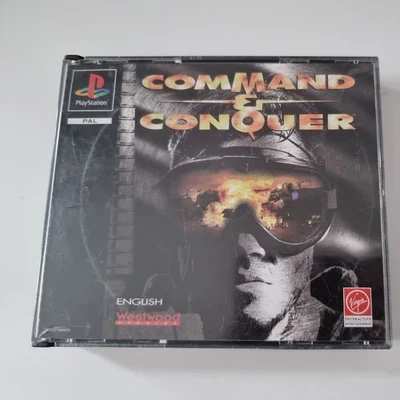 Command & Conquer Sony PlayStation 1 PS1 PAL Version Big Box - Image 1 of 3
