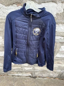 GIII Sports by Carl Banks Buffalo Sabres full zip Puffer jacket Size L Women’s - Picture 1 of 6
