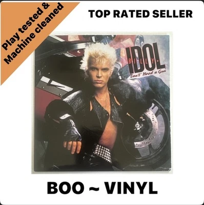 Billy Idol - Don't Need A Gun ~ 7” Vinyl Record EX / EX Condition - Image 1 of 4