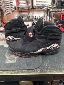Size 10 - Jordan 8 Retro Playoff Pre-Owned No Box 305381-062 - Picture 1 of 6