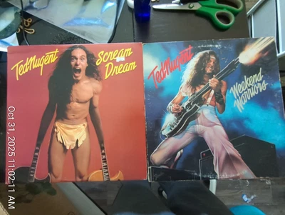 Ted Nugent - 2 LP'S  Weekend Warriors and Scream Dream - Image 1 of 4