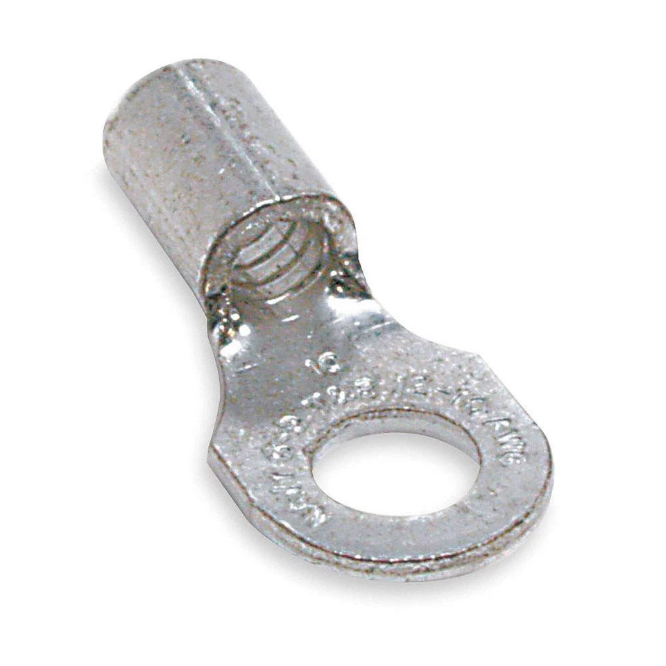 STA-KON A18-10 Ring Terminal,Bare,22 AWG,16 AWG,PK100 3VRT9 - Image 1 of 1