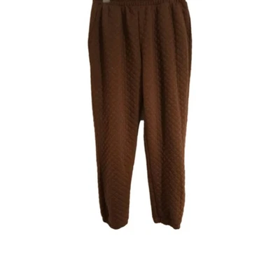 Женские тренировочные штаны Rue 21 Jogger средние коричневые эластичные однотонные без застежек - Изображение 1 из 3