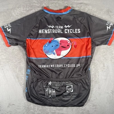 Primal Cycling Jersey Shirt Mens XXL Team Menstrual Cycles MS Research Full Zip - Image 1 of 4