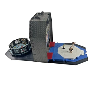 Estuche de transporte octágono UFC + 4 figuras Micro Fighters 2010 Jakks Pacific - Imagen 1 de 24