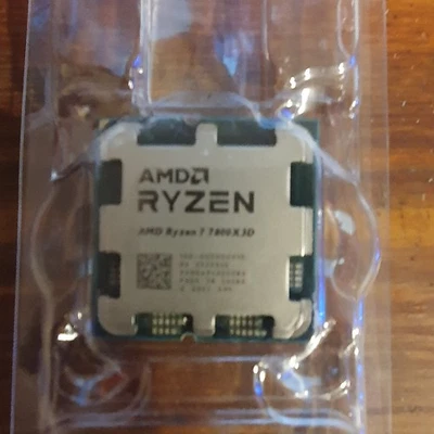 AMD Ryzen 7 7800X3D 4.2GHz 8 Core AM5 Processor - Image 1 of 2