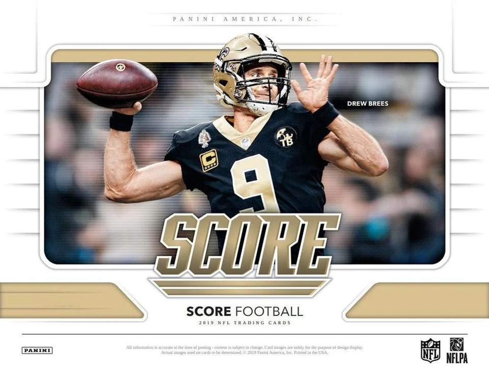 2019 Score NFL Football Insert Cards Pick From List (All Versions) Fill Your Set - Image 1 of 1