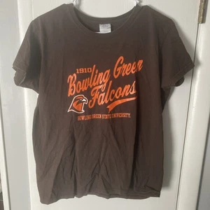Bowling Green State University Falcons Logo T-Shirt Size Medium Mens - Picture 1 of 3