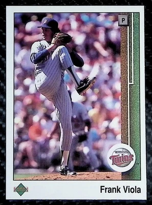 1989 Upper Deck #397 - Frank Viola - Minnesota Twins - Image 1 of 2