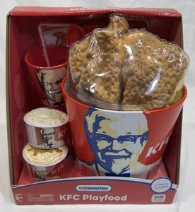 Vintage Kentucky Fried Chicken KFC Playfood Complete Set New 2004 Kid Connection - Picture 1 of 5