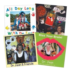 Kaplan Early Learning Dr. Jean's CD Collection - Set of 4 - Picture 1 of 5