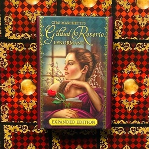 Gilded Reverie Lenormand Oracle Expanded Deck Cards Ciro Marchetti US Games NEW - Bild 1 von 12