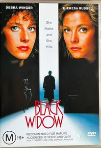 DVD BLACK WIDOW 1987 Bob Rafelson Debra Winger Theresa Russell ¡COMO NUEVO! - Imagen 1 de 2